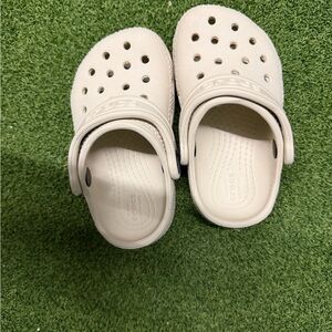 CROCS Kids Classic Clog in White